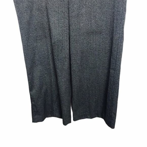 Larry Levine Gray Wide Leg Washable Work Dress Pants Size 8 - Picture 5 of 10